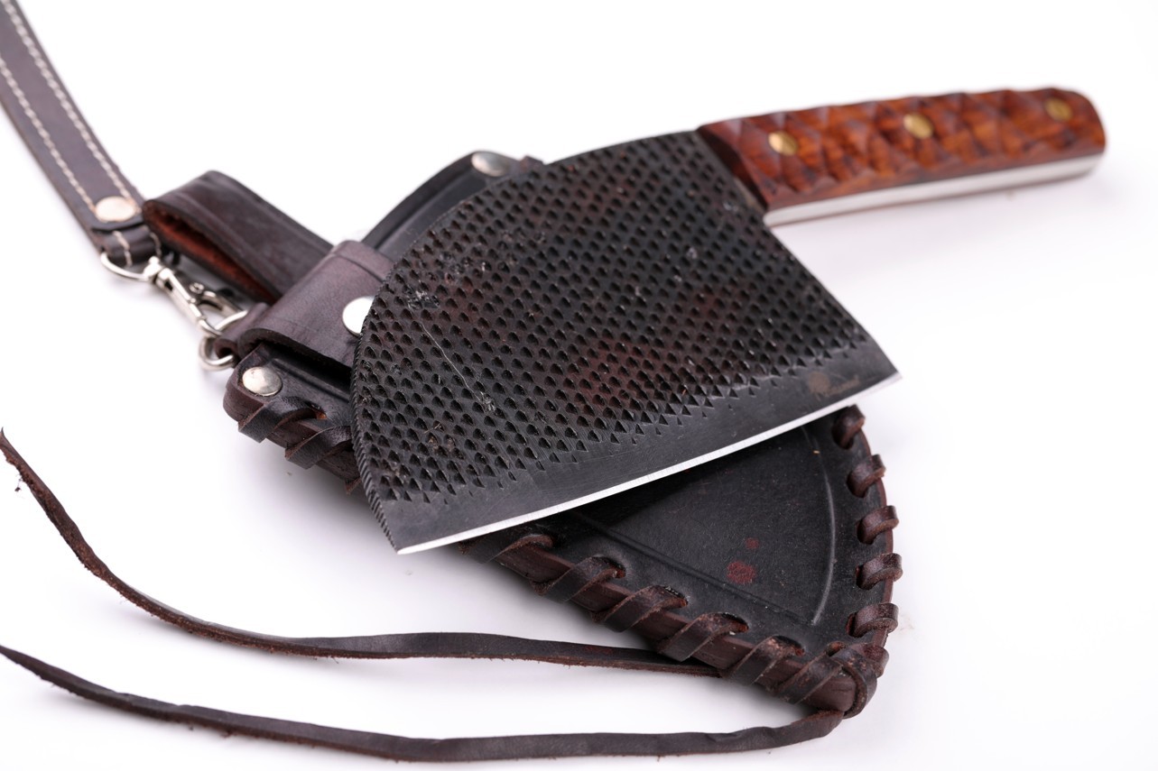 srbský nůž Dellinger D2 Rasp BBQ