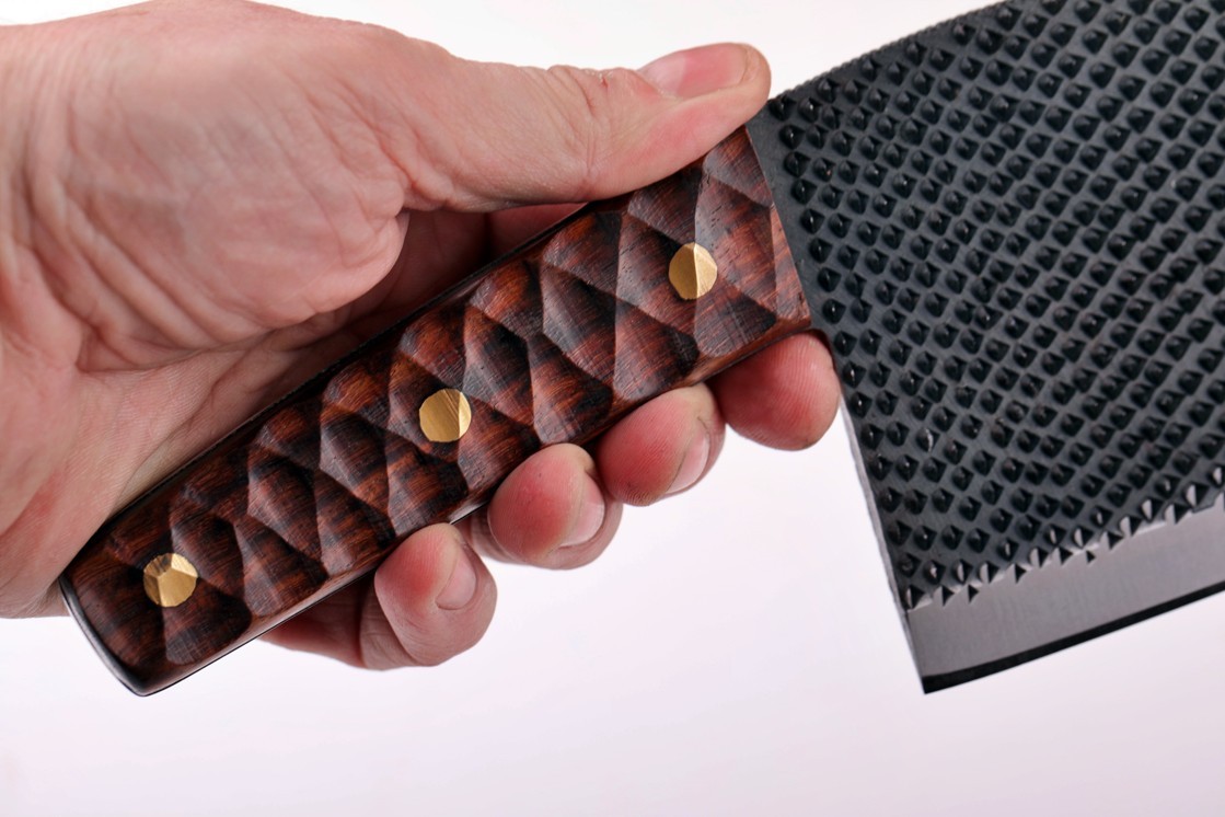 srbský nůž Dellinger D2 Rasp BBQ