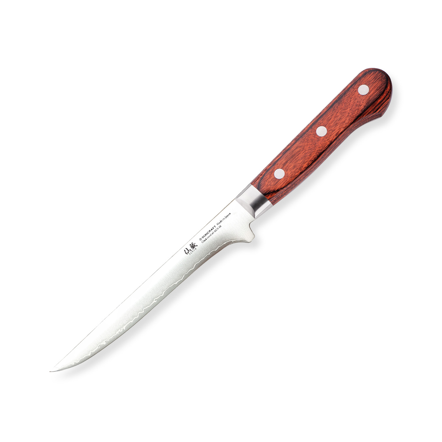 nůž vykošťovací 165 mm - Suncraft - SENZO CLAD boning
