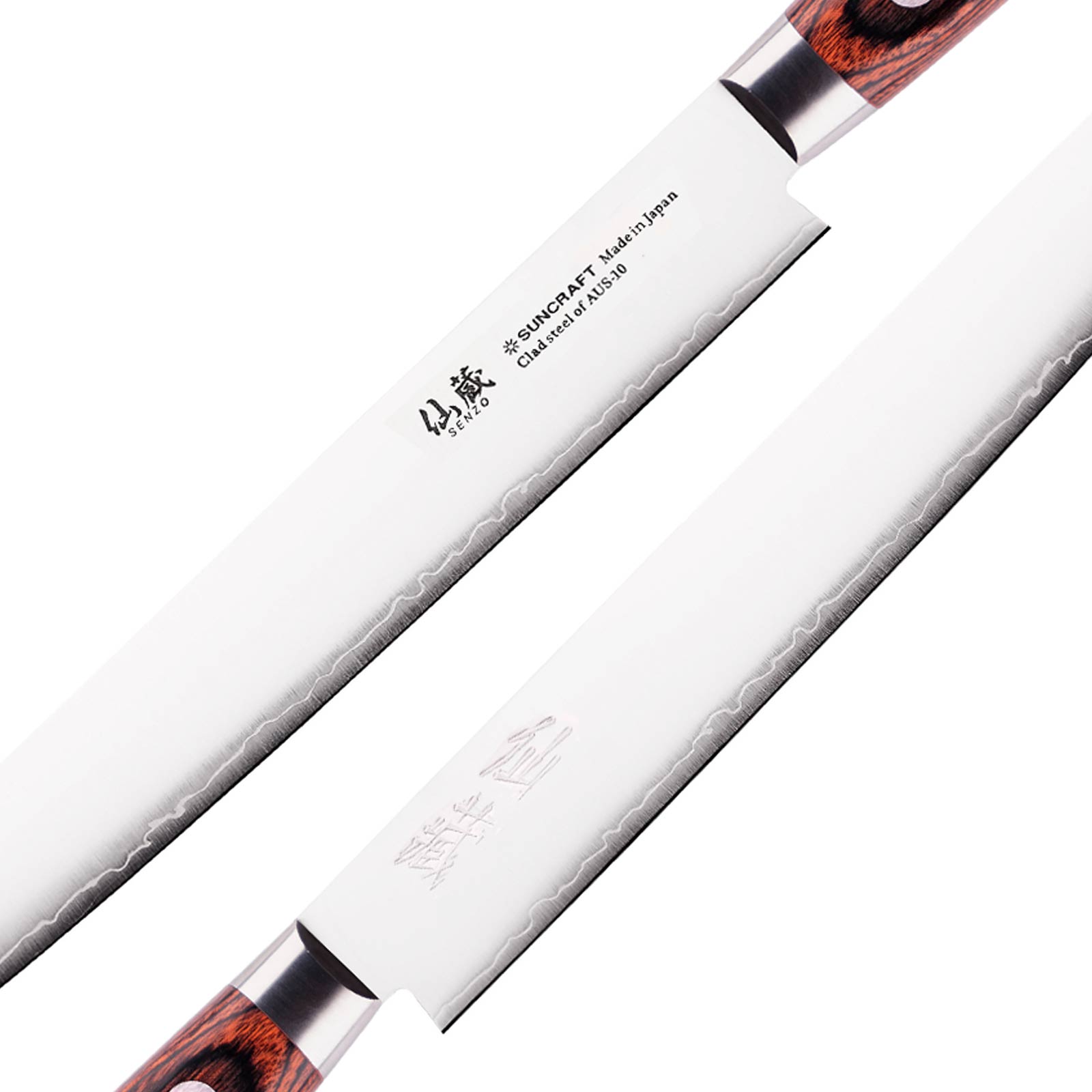 nůž plátkovací 240 mm - Suncraft - SENZO CLAD Slice