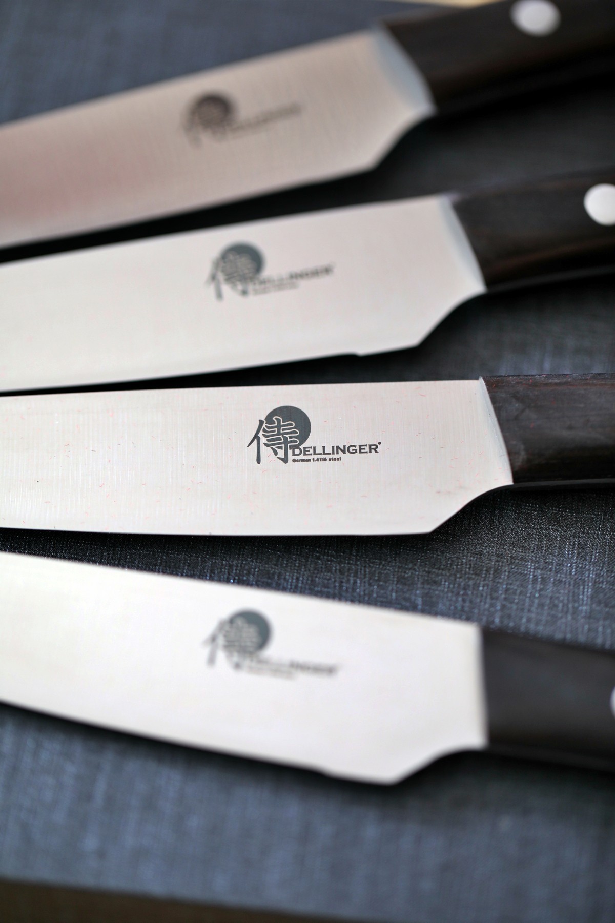 sada 4 steakových nožů Dellinger German Samurai