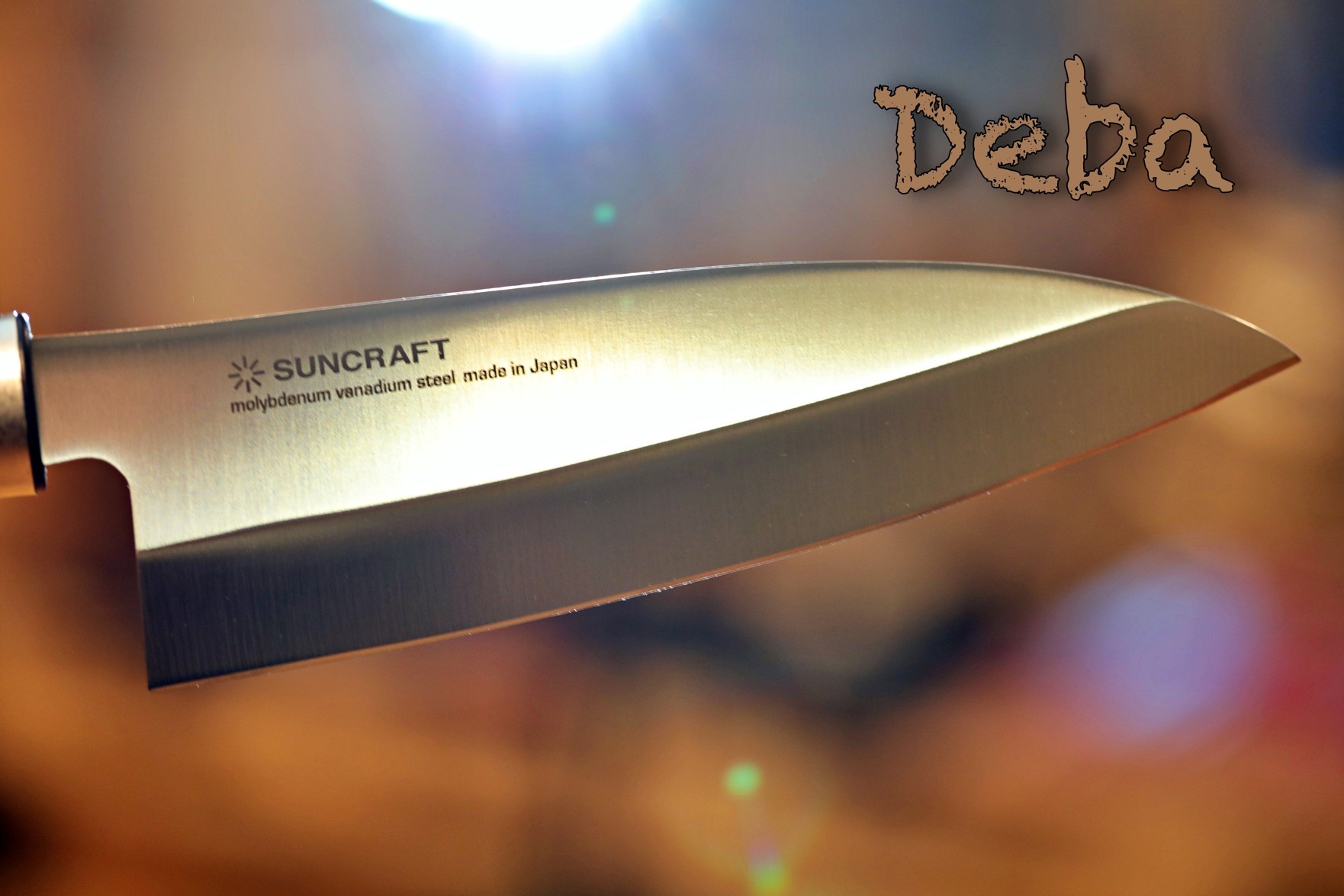 nůž Deba 165mm Suncraft SENZO Japanese