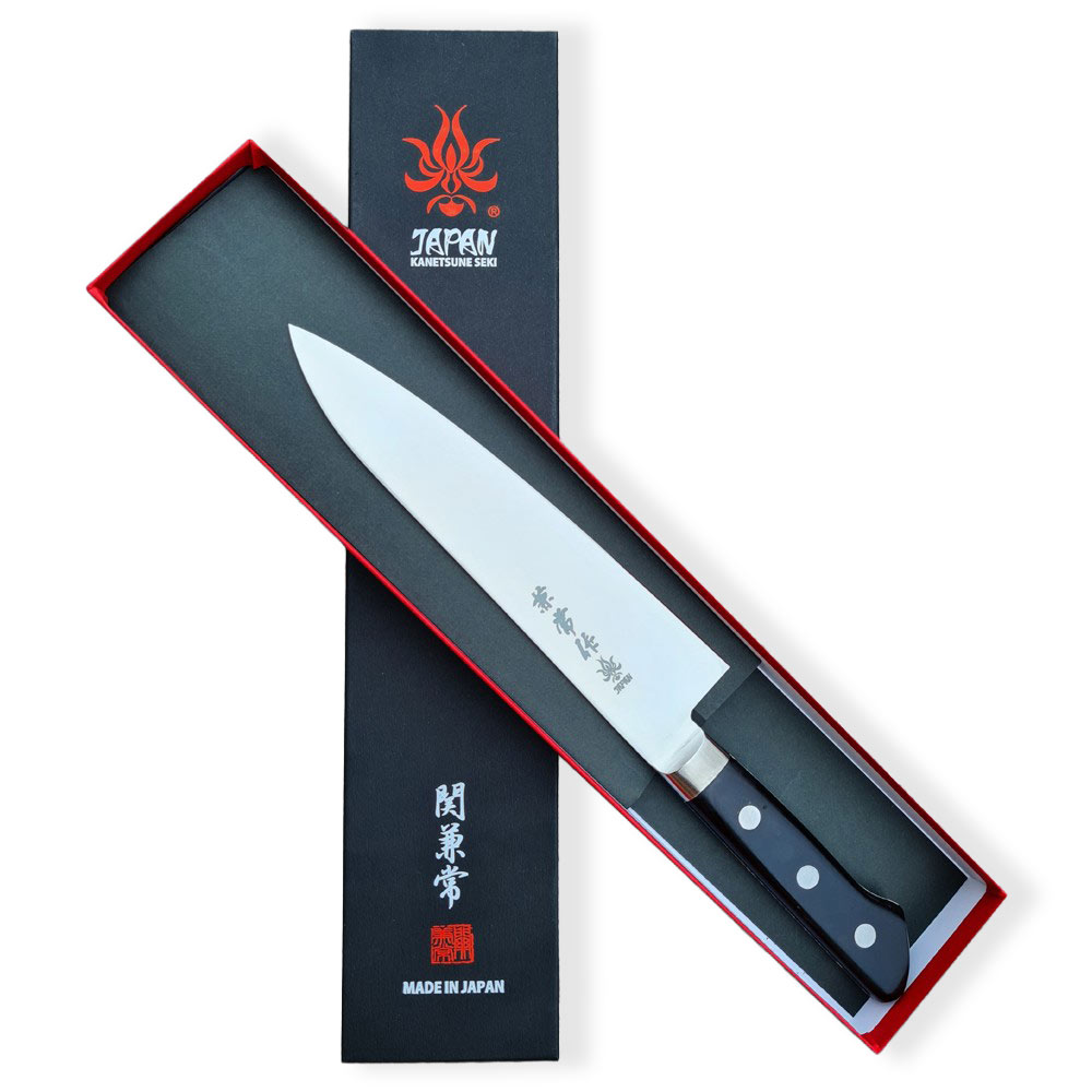 Kanetsune Seki - Kitasho Co., Ltd. Japonský nůž Gyuto 210mm Kanetsune AUS-10 PRO Series