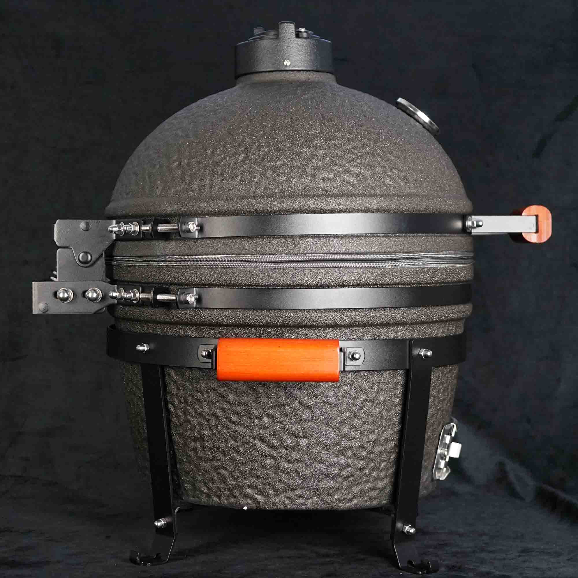 keramický gril kamado Dellinger Smoke&Fire MINIMAX 16" Black Lava