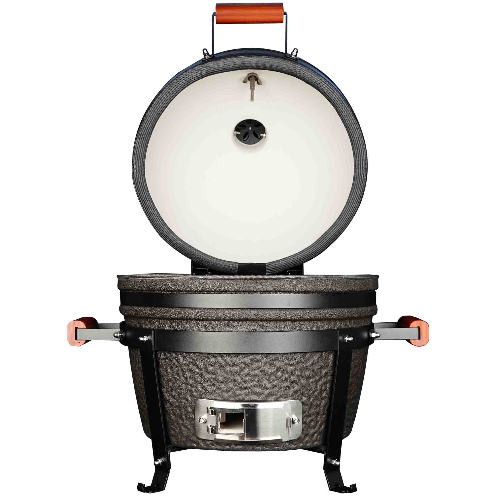 keramický gril kamado Dellinger Smoke&Fire MINIMAX 16" Black Lava