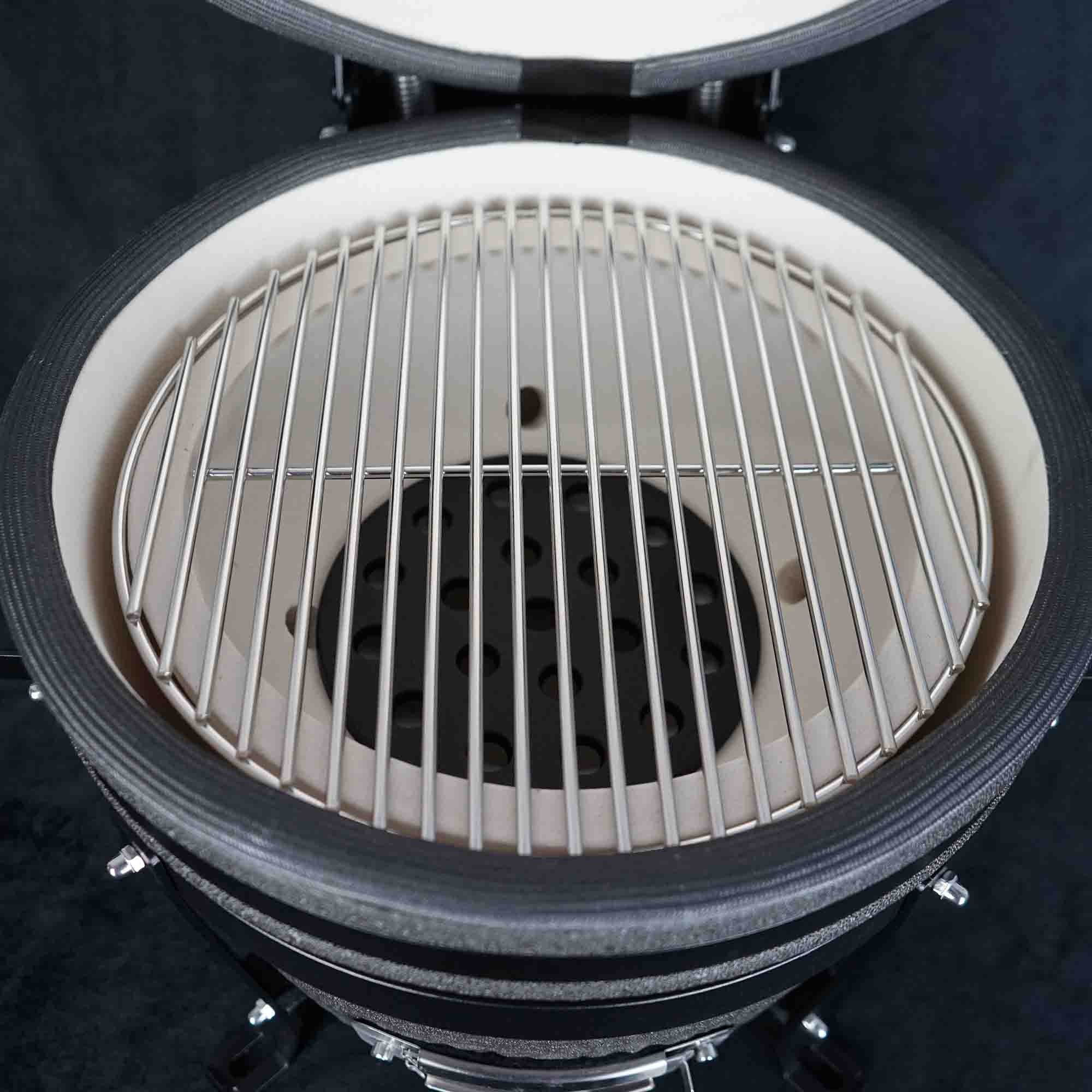 keramický gril kamado Dellinger Smoke&Fire MINIMAX 16" Black Lava