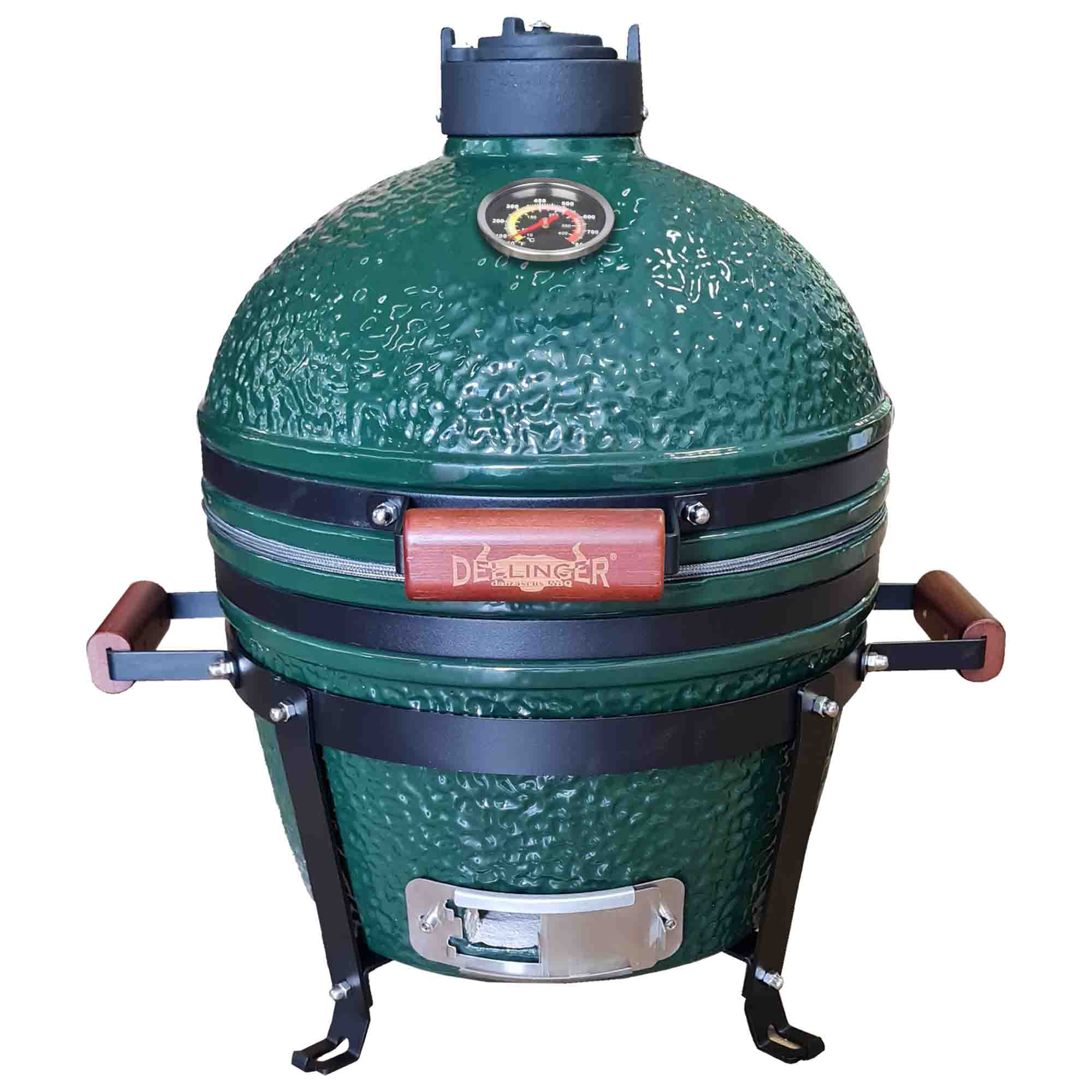 keramický gril kamado Dellinger Smoke&Fire MINIMAX 16" zelený keramický gril kamado Dellinger Smoke&Fire MINIMAX 16" zelený