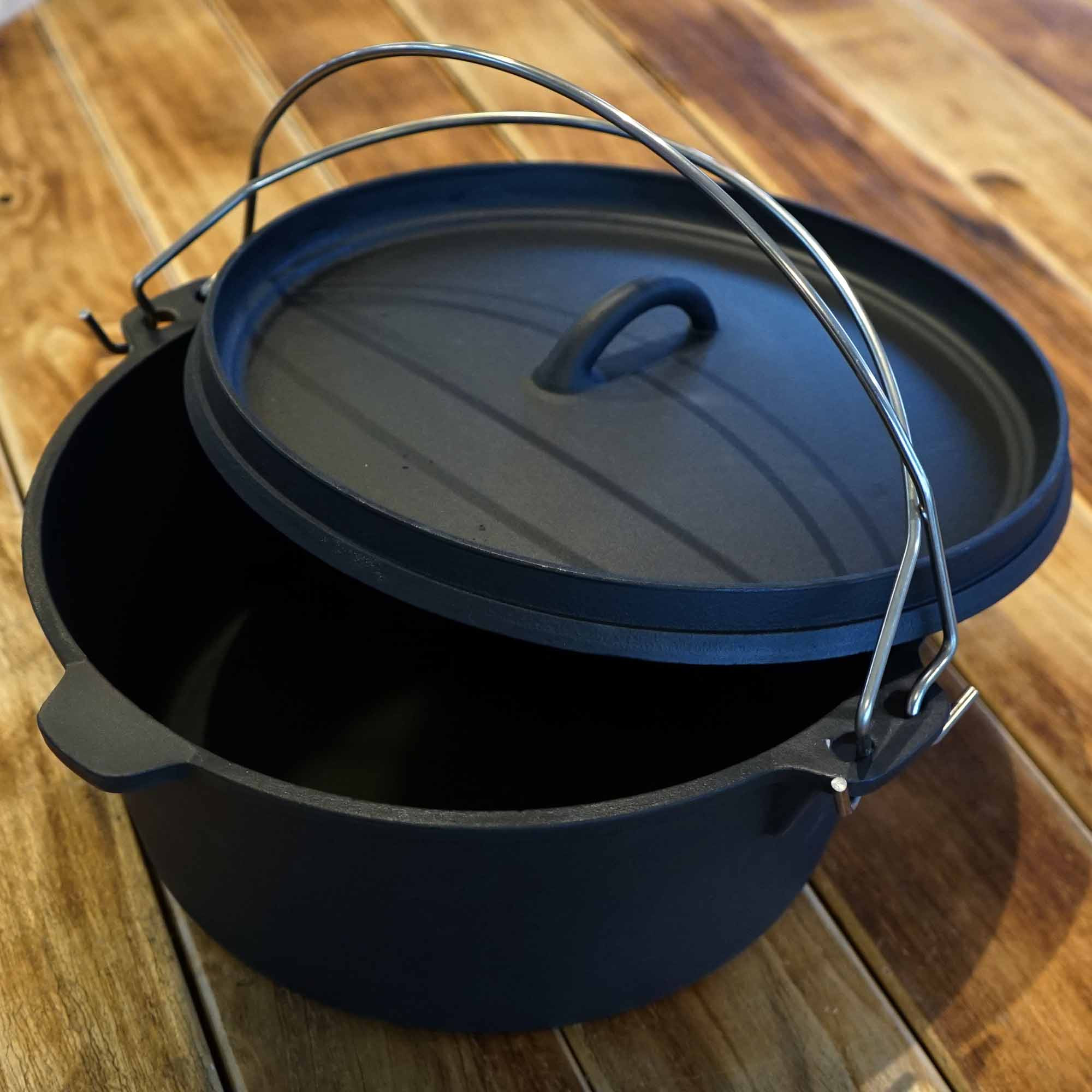 litinový hrnec Dellinger Smoke&Fire o objemu až 8,5 L