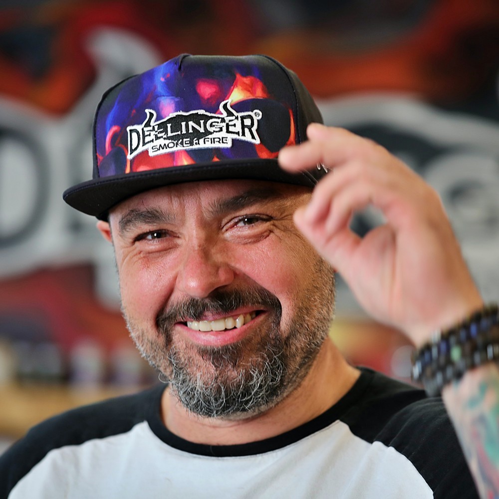 Kšiltovka Dellinger Smoke&Fire - Snapback