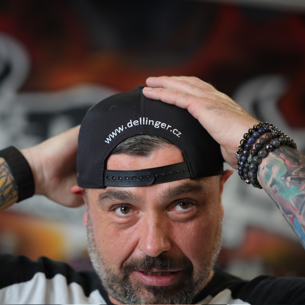 Kšiltovka Dellinger Smoke&Fire - Snapback