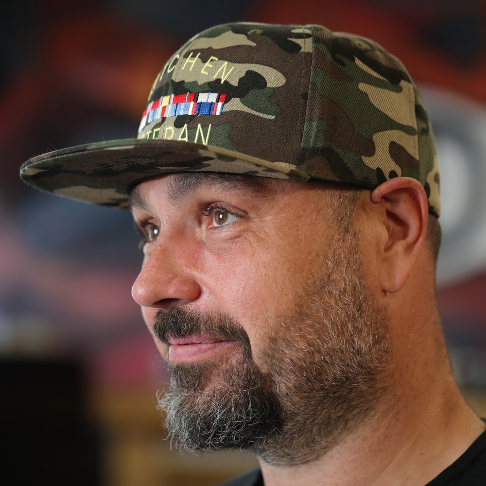 Kšiltovka Kitchen Veteran - Flexfit Army Kšiltovka Kitchen Veteran - Flexfit Army