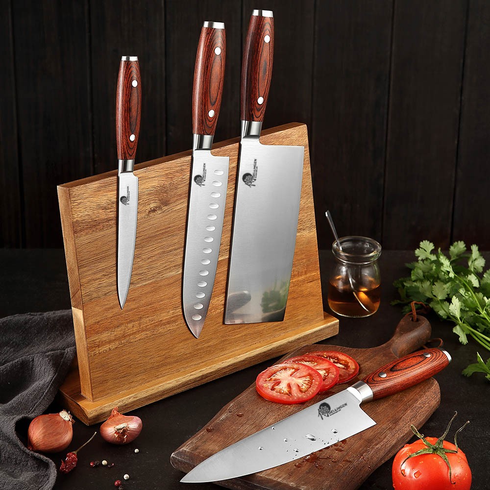 nůž Chef 8" German 1.4116 - Pakka Wood