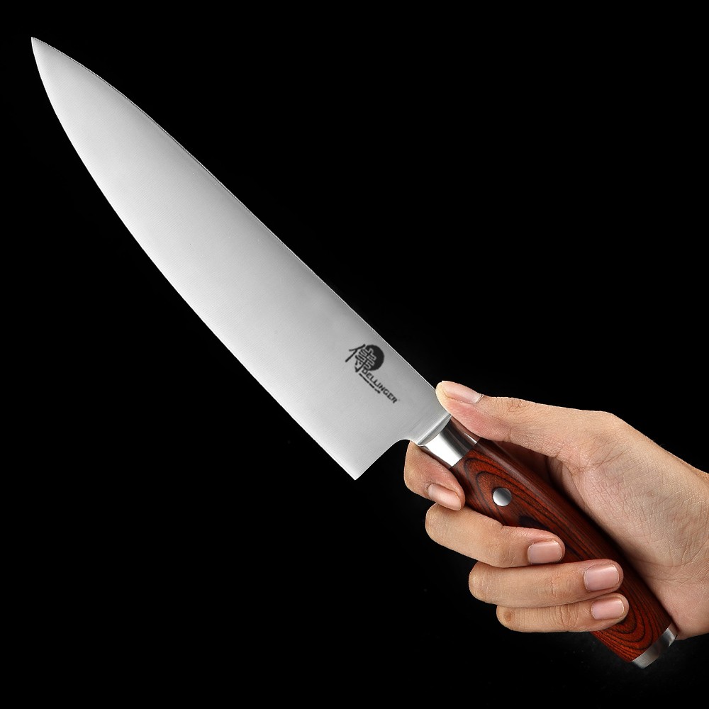 nůž Chef 8" German 1.4116 - Pakka Wood
