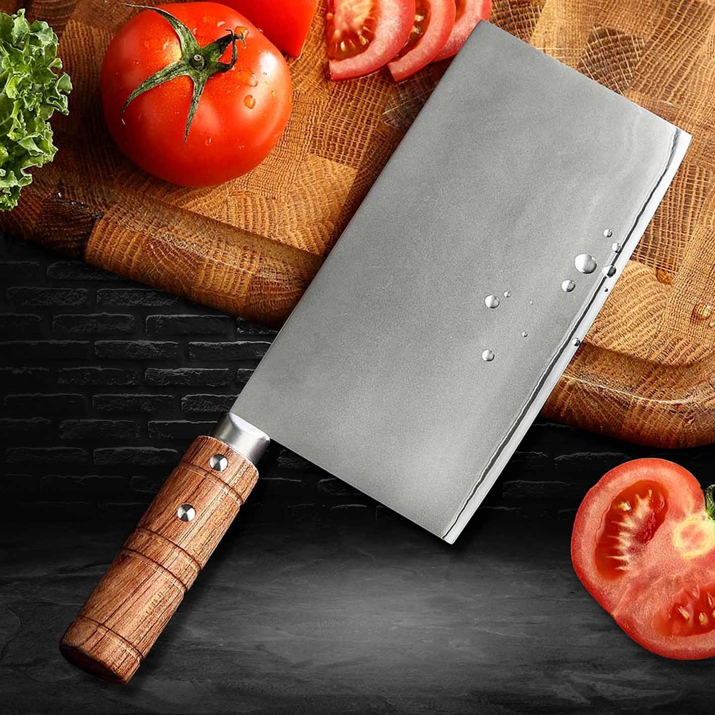čínský nůž Dellinger Cleaver 200 mm - Padauk Wood čínský nůž Dellinger Cleaver 200 mm - Padauk Wood