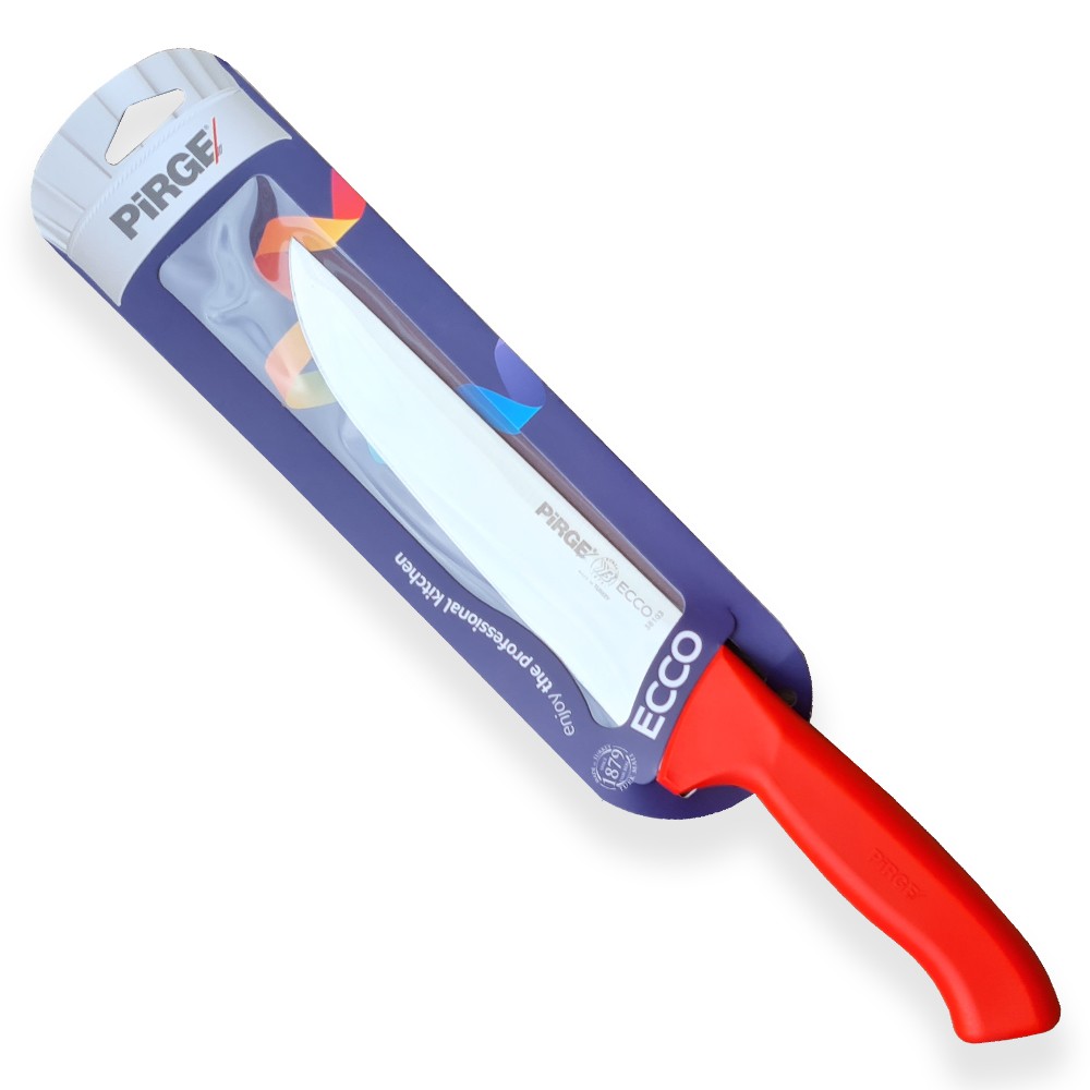 nůž řeznický No.3 185 mm červený, Pirge ECCO