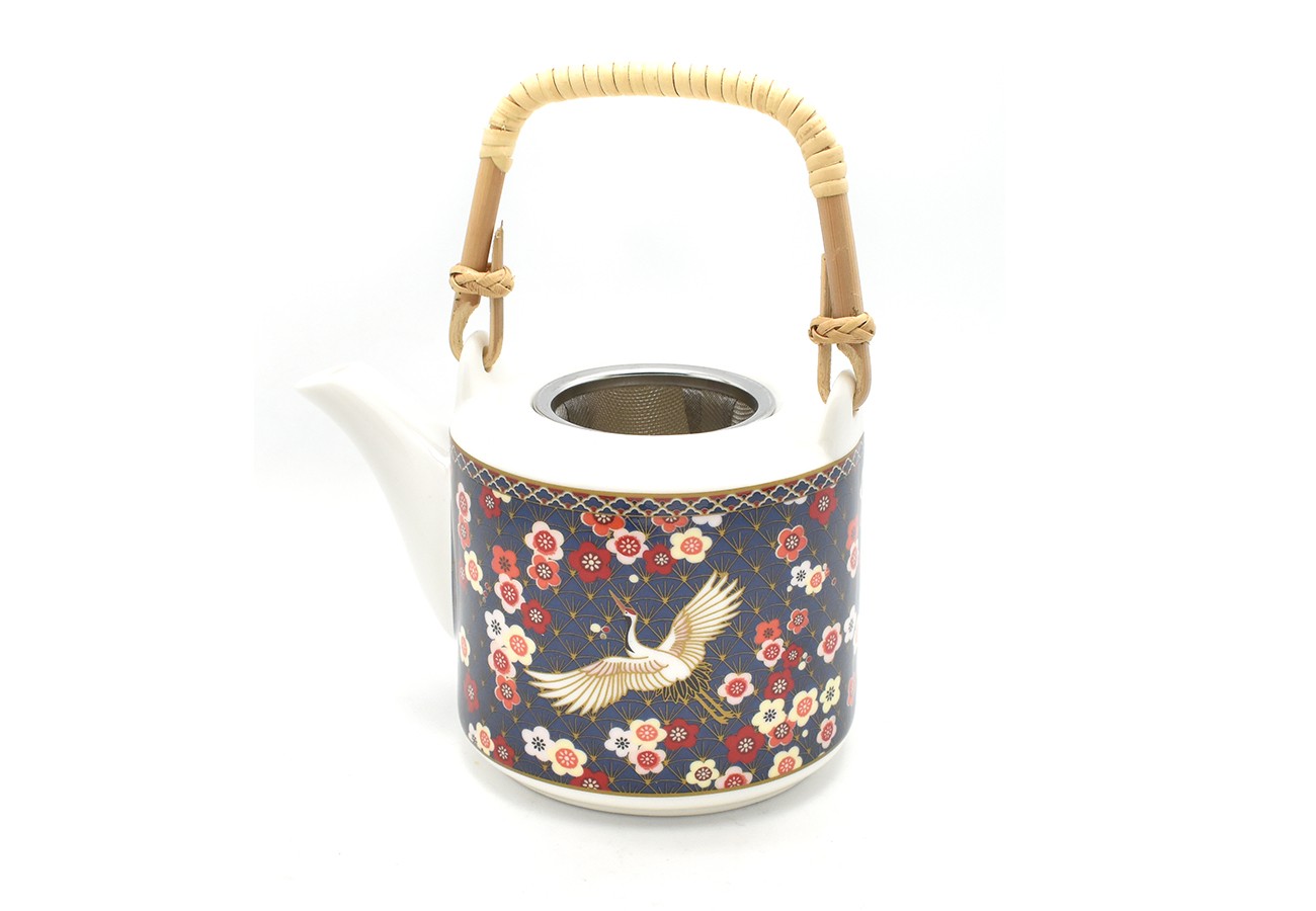 konvička Okinawa na čaj 600 ml + 2 šálky