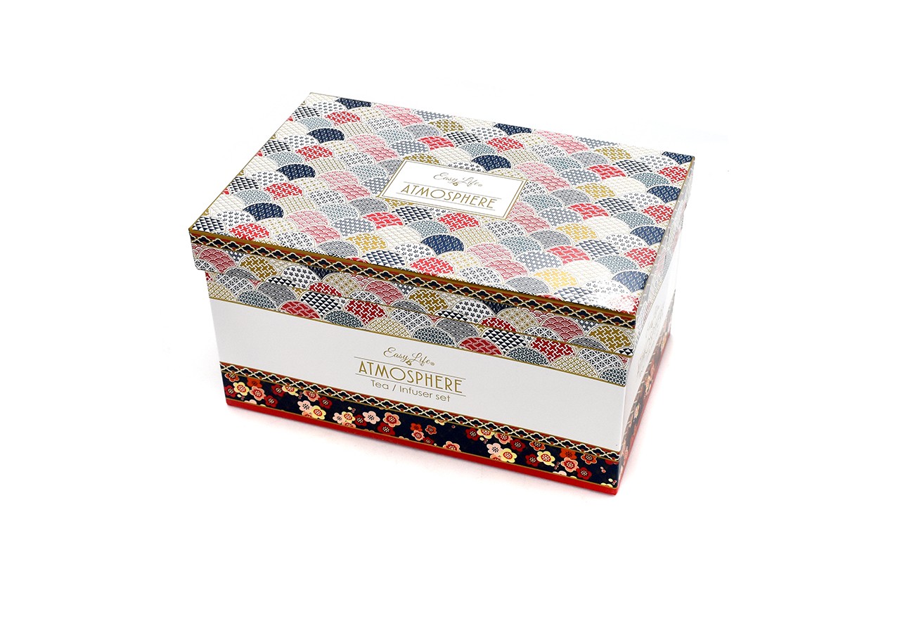 konvička Okinawa na čaj 600 ml + 2 šálky