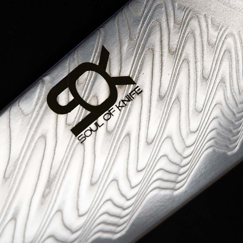 Nůž vykosťovací Boning 130 mm SOK Olive Sunshine Damascus