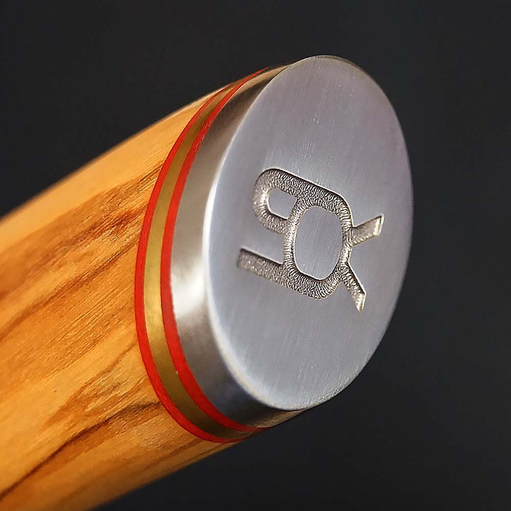 Kuchařský nůž Chef 205 mm SOK Olive Sunshine Damascus