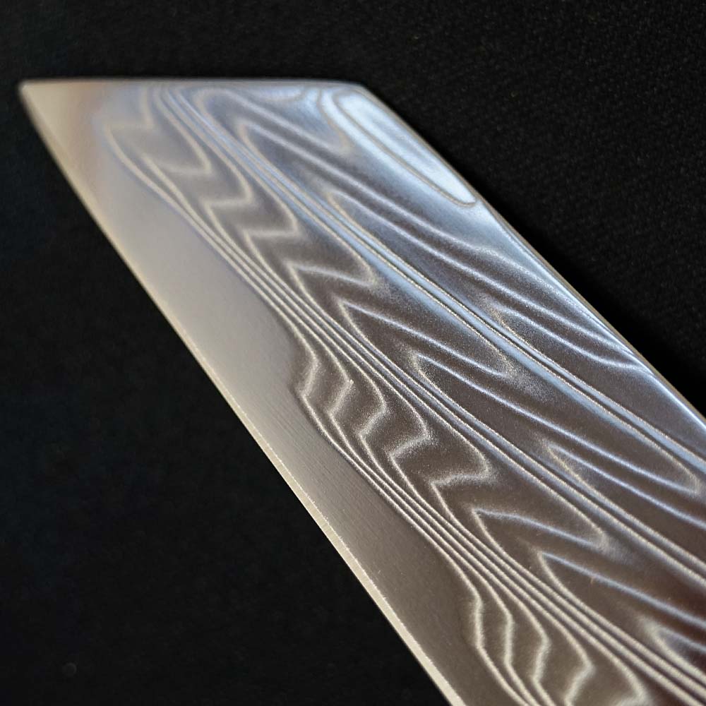 Nůž plátkovací Slice 190 mm SOK Olive Sunshine Damascus