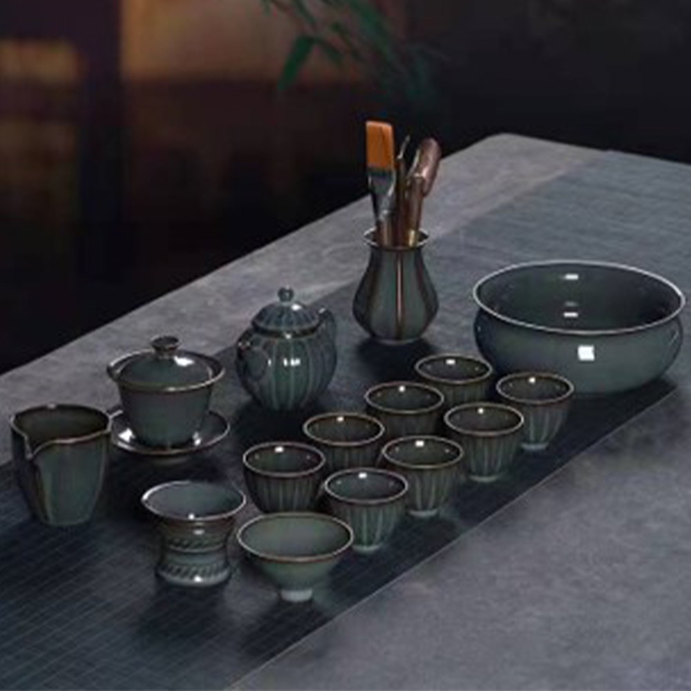 čajová souprava Longquan Celadon - Blossom Extra čajová souprava Longquan Celadon - Blossom Extra