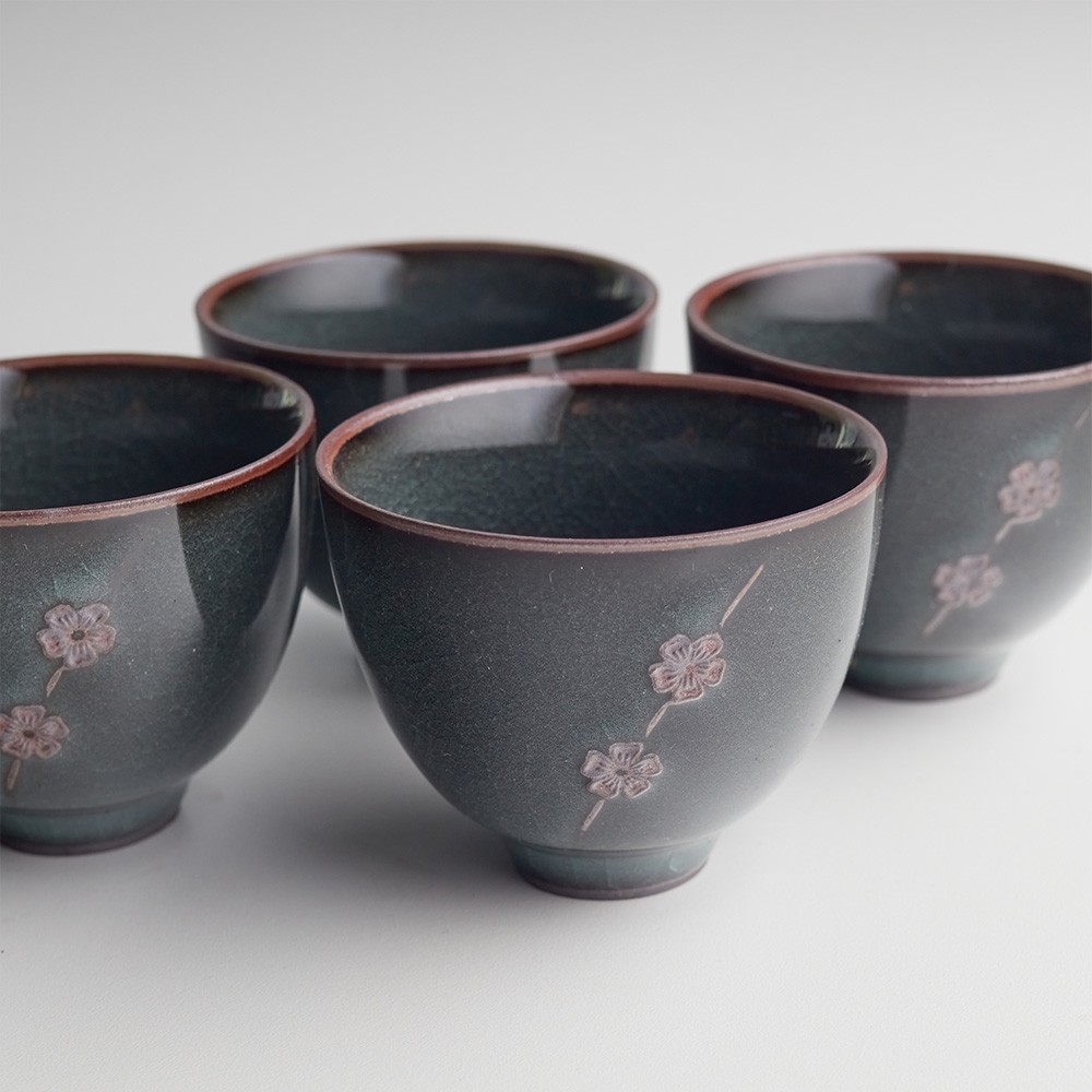 čajová souprava Longquan Celadon - Blossom Extra čajová souprava Longquan Celadon - Blossom Extra