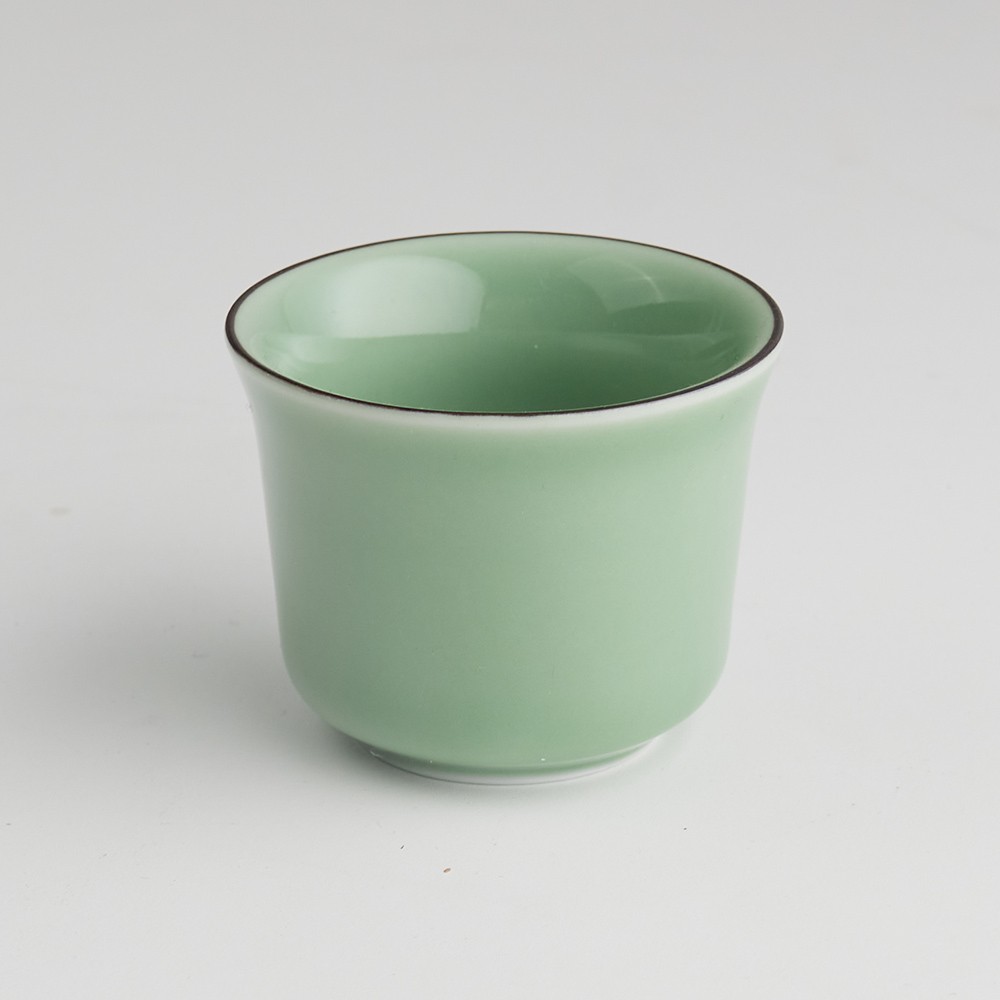 čajová souprava Longquan Celadon - Milky Green Wave Extra