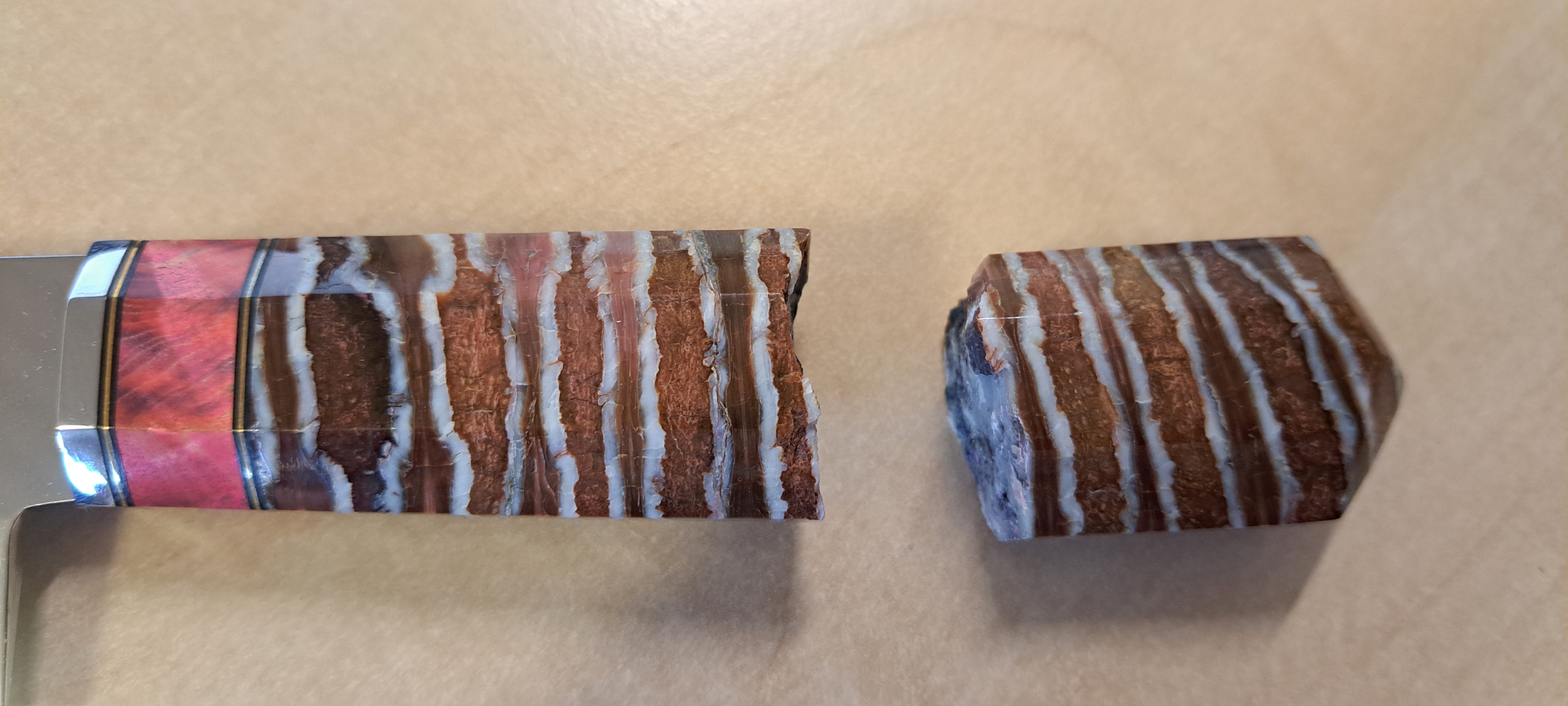 II. jakost nůž Santoku 145mm Dellinger Mirror Wootz - Mammut Collect Nr.10 II. jakost nůž Santoku 145mm Dellinger Mirror Wootz - Mammut Collect Nr.10