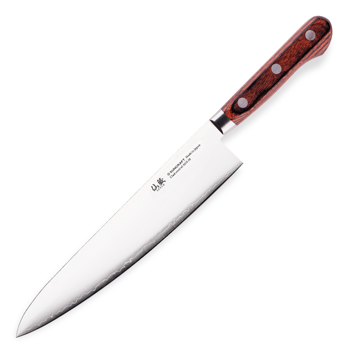 nůž Chef 240 mm - Suncraft - SENZO CLAD