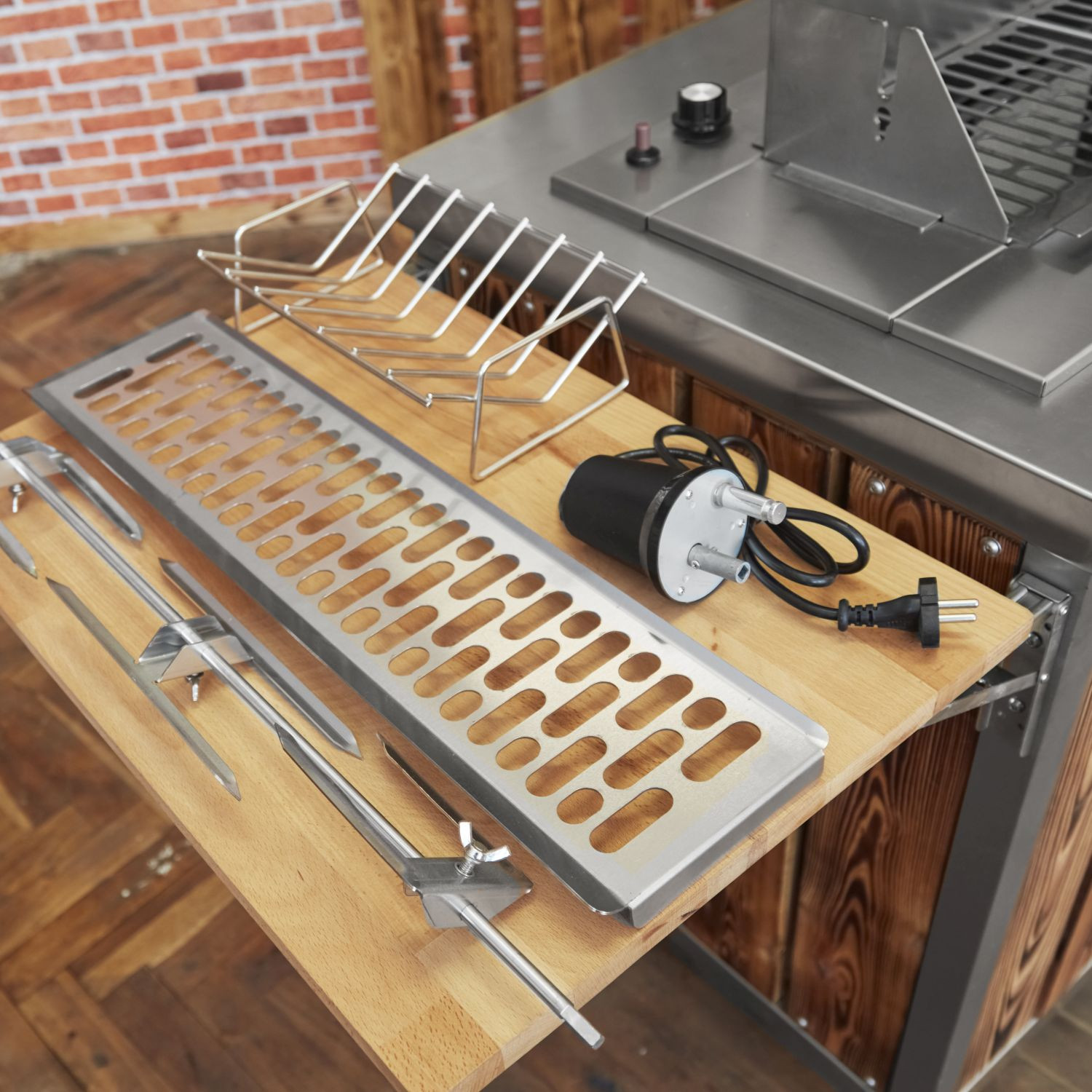 Plynový rotační gril Dellinger Smoke&Fire