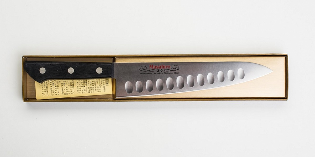 Nůž Masahiro BWH Chef Dimple 210 mm [14081]
