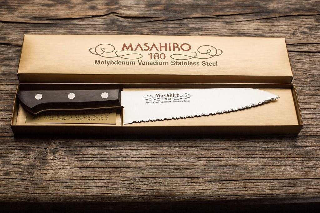 Nůž Masahiro BWH Chef Wave Edge 180 mm [14040]