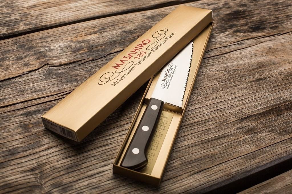 Nůž Masahiro BWH Chef Wave Edge 180 mm [14040]