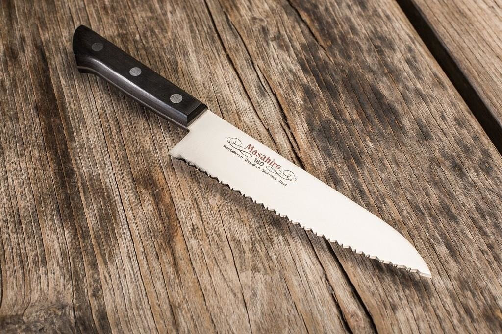 Nůž Masahiro BWH Chef Wave Edge 180 mm [14040]