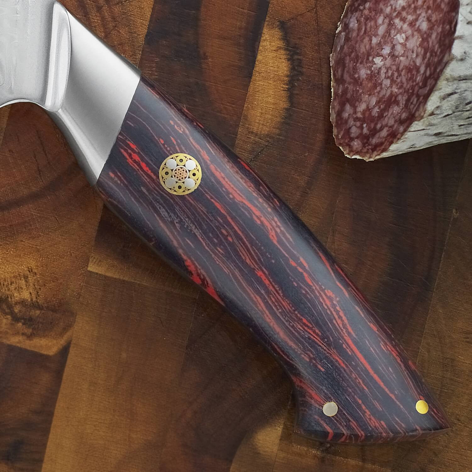 Kuchařský nůž Utility Kiritsuke 130 mm Dellinger Volcano
