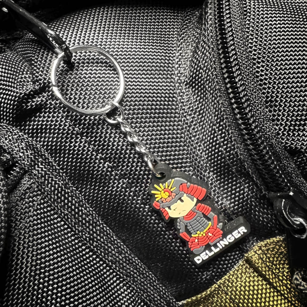 Klíčenka - panáček Dellingeráček Samuraj