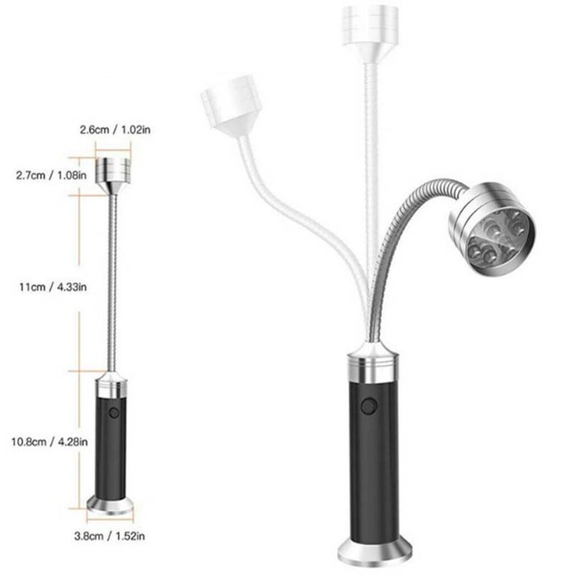 Dellinger Magnetická BBQ lampa 9-LED 3xAAA