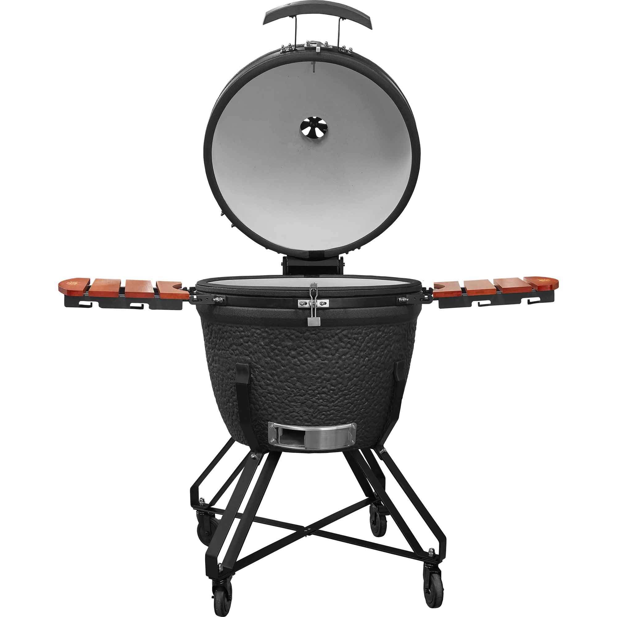 keramický gril kamado Dellinger Smoke&Fire 23,5" Black Lava Air