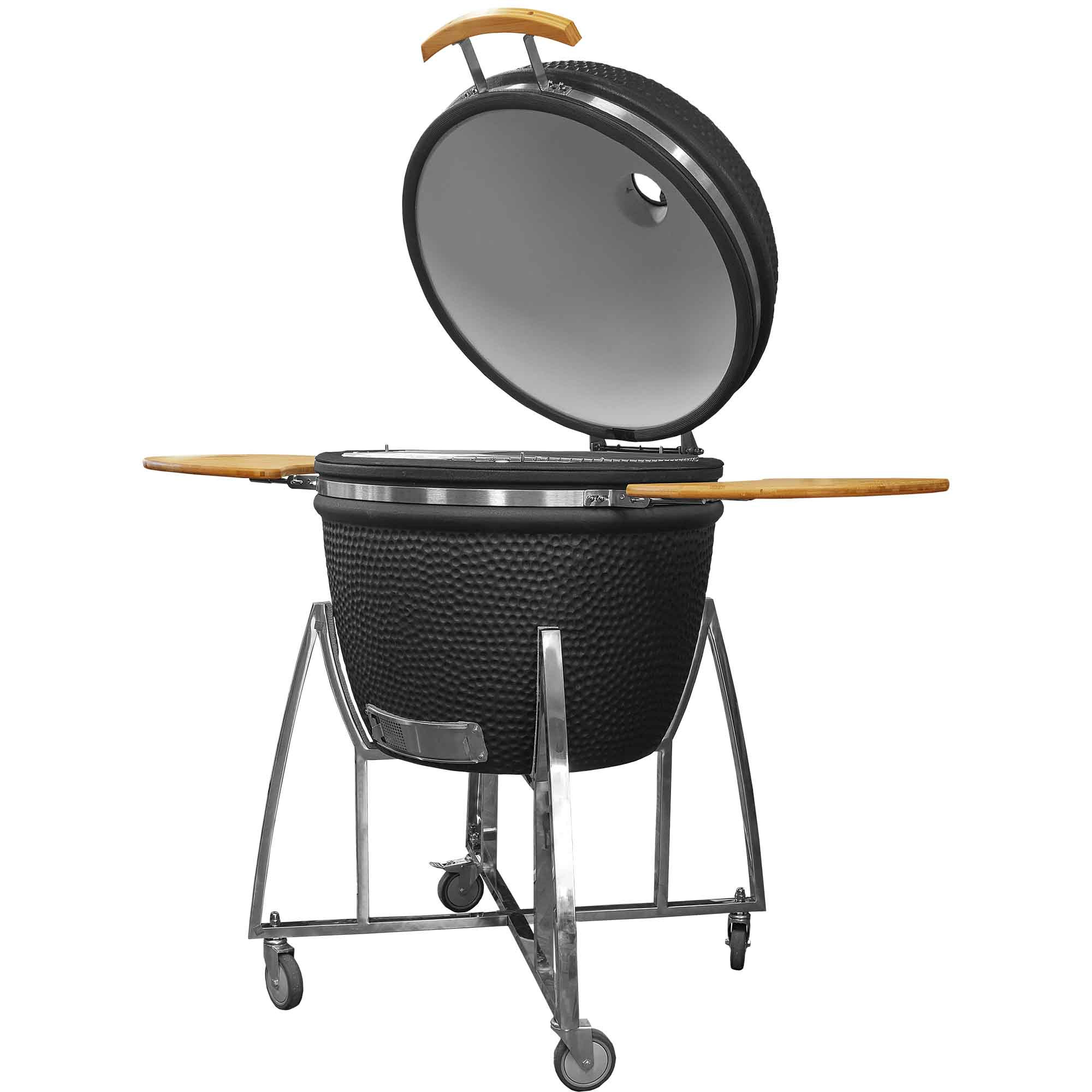 keramický gril kamado Dellinger Smoke&Fire 29" Black Lava keramický gril kamado Dellinger Smoke&Fire 29" Black Lava