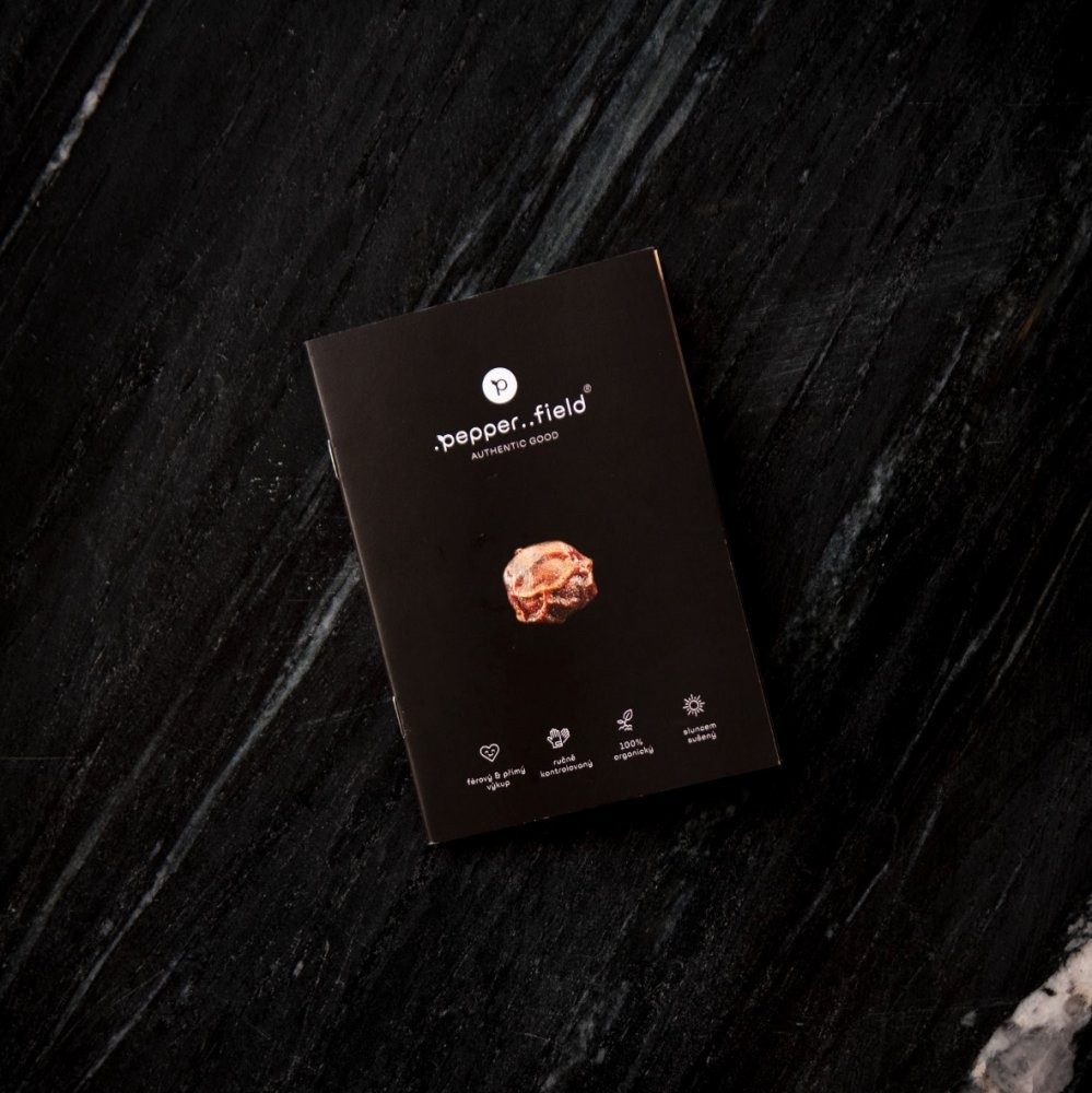 Kampotský pepř tmavě červený - doypack 50g