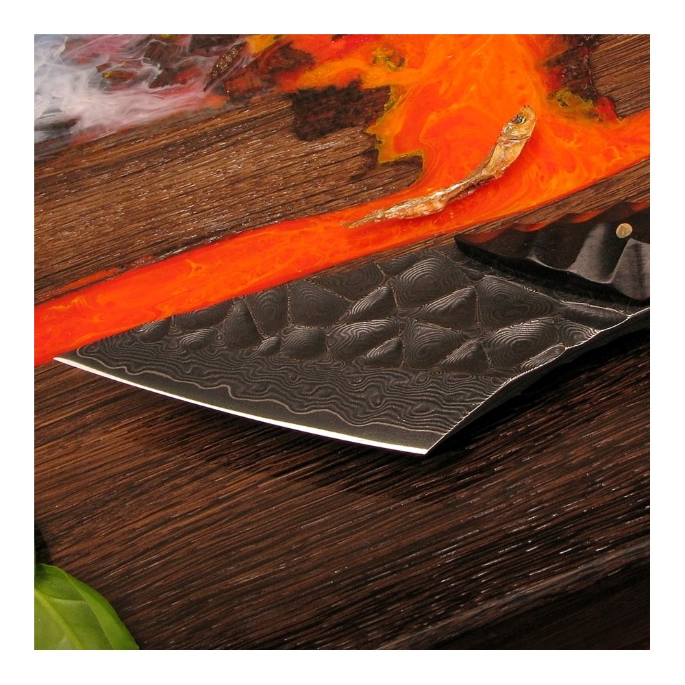 nůž steakový Dellinger Damascus BBQ VG-10