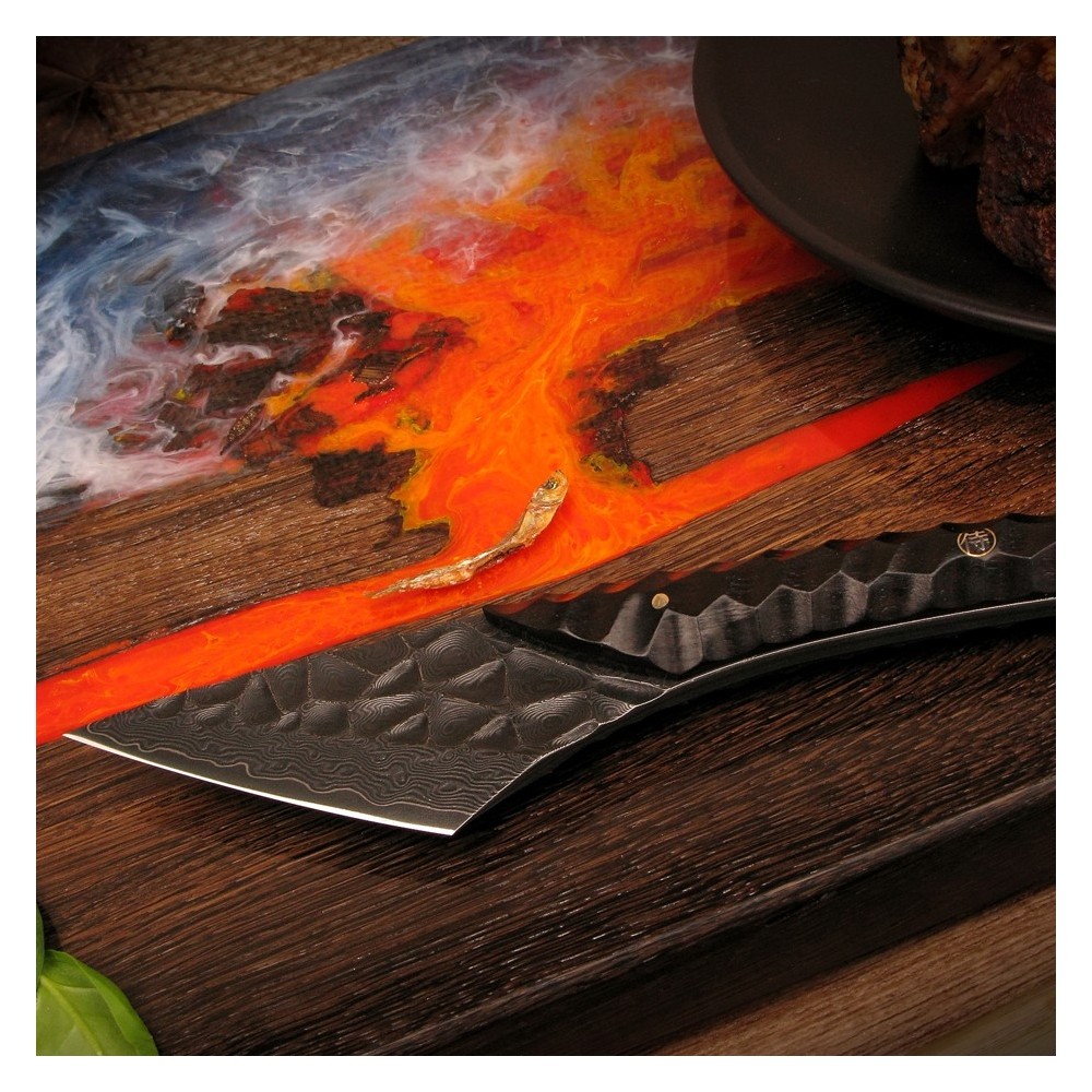 nůž steakový Dellinger Damascus BBQ VG-10