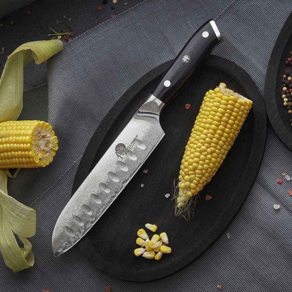 Kuchyňský nůž Santoku Kullens 170 mm Dellinger Samurai