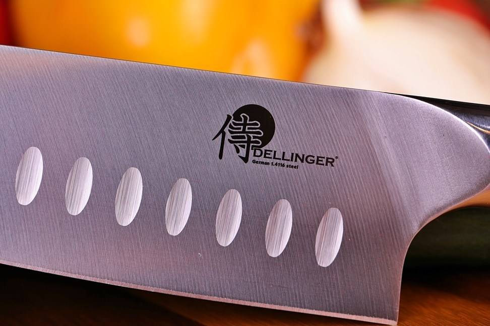 NŮŽ SANTOKU CULLENS 7" (180MM) DELLINGER GERMAN SAMURAI NŮŽ SANTOKU CULLENS 7" (180MM) DELLINGER GERMAN SAMURAI