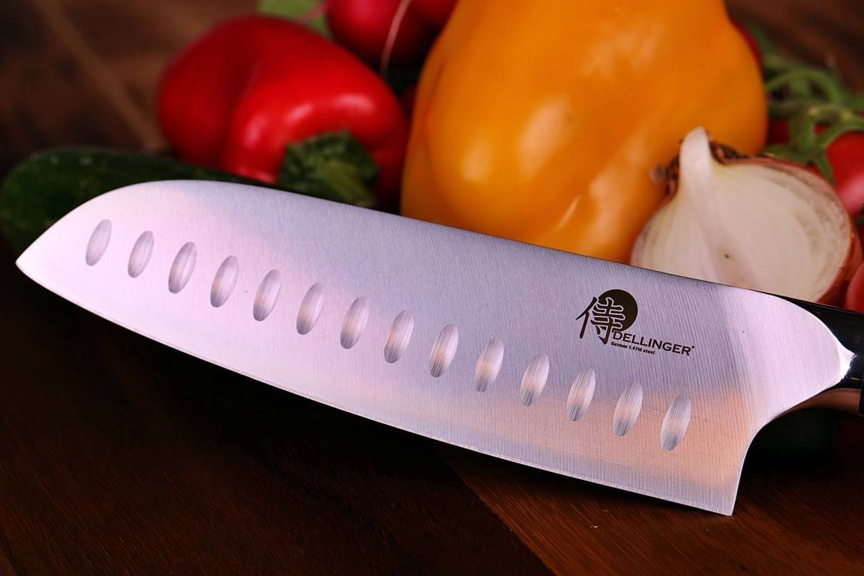 NŮŽ SANTOKU CULLENS 7" (180MM) DELLINGER GERMAN SAMURAI NŮŽ SANTOKU CULLENS 7" (180MM) DELLINGER GERMAN SAMURAI