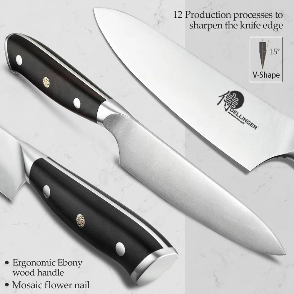 nůž Santoku 5" (130mm) Dellinger German Samurai nůž Santoku 5" (130mm) Dellinger German Samurai