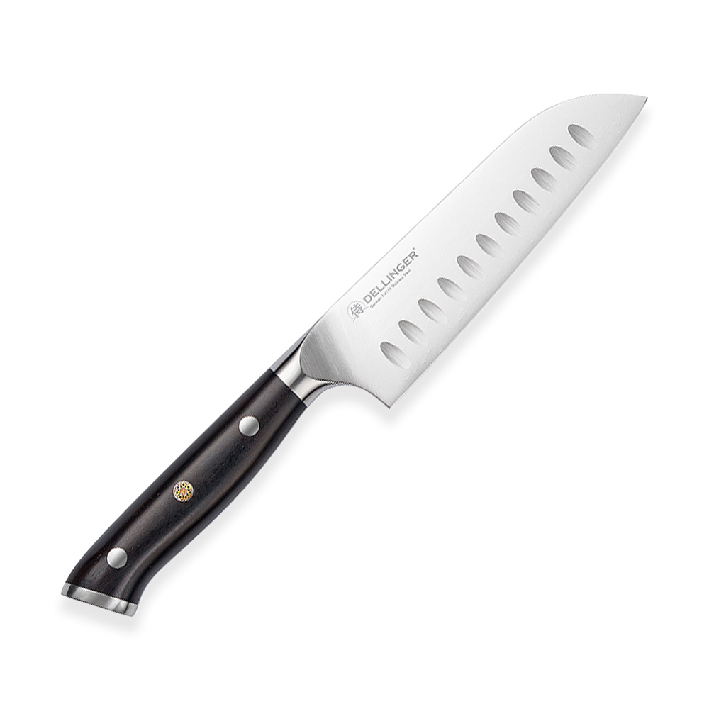 Santoku malý nůž 133 mm Dellinger German Samurai Ebony