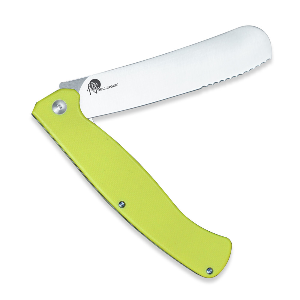 zavírací snídaňový "pocket patlanůž" Dellinger Easy - Yellow