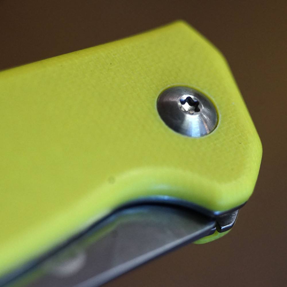 zavírací snídaňový "pocket patlanůž" Dellinger Easy - Yellow