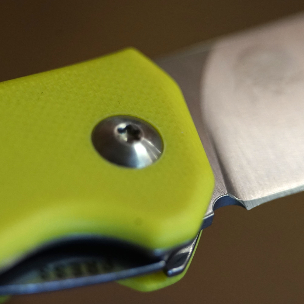 zavírací snídaňový "pocket patlanůž" Dellinger Easy - Yellow